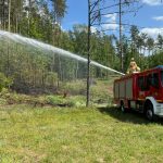 Pożar lasu pod Bobolicami – zadysponowano samolot gaśniczy