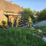 Pożary w gminie Jastrowie – w ogniu stanęły drzewa oraz budynek