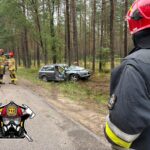 Groźny wypadek koło Koczały – w akcji dwa śmigłowce LPR