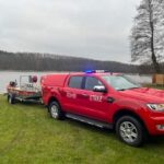 Tragedia nad Jeziorem Wielkim w Skowrankach – życia 46-letniego mężczyzny nie udało się uratować