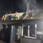 Pożar poddasza budynku mieszkalnego – Wilkowo