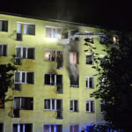 Groźny pożar mieszkania w Koszalinie – są poszkodowani!