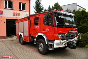 Terenowa gwiazda od MotoTrucka w OSP Polanów