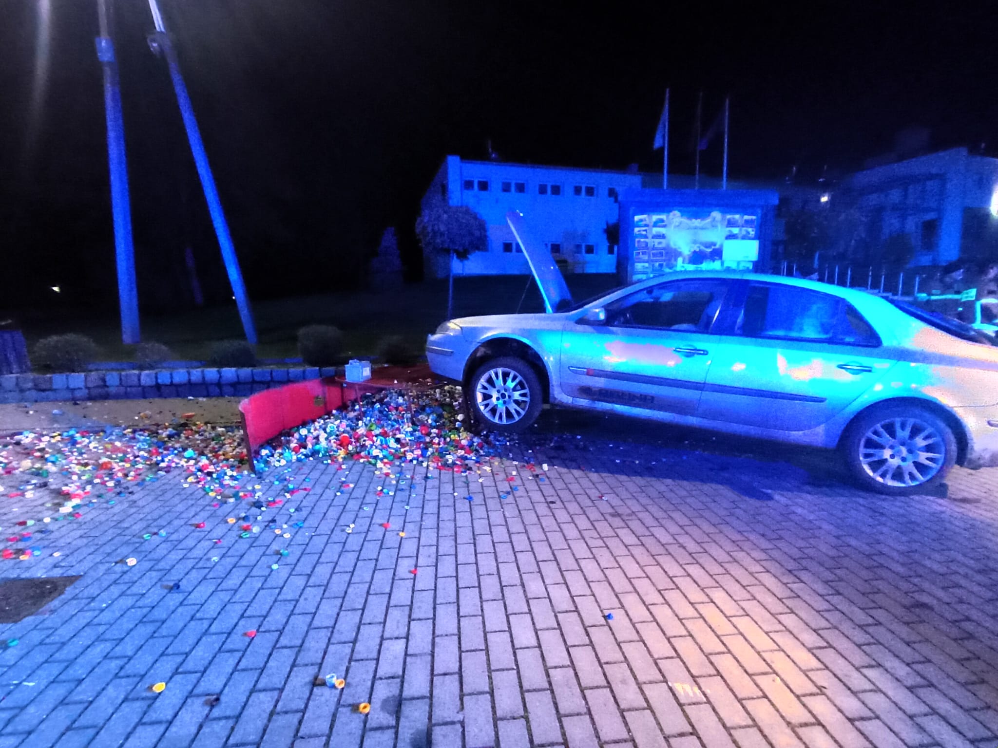 Wypadek w Grzmiącej