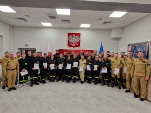 Złotów – Zakończenie szkolenia podstawowego strażaków ratowników OSP
