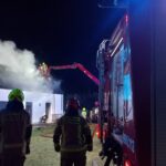 Pożar garażu i poddasza w gminie Czaplinek