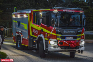 Uroczyste przekazanie nowego wozu strażackiego dla OSP Stare Bielice