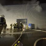 Pożar na terenie firmy GABI Components w Cierznie