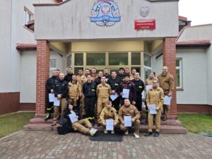 Zakończenie szkolenia doskonalącego z ratownictwa chemicznego i ekologicznego