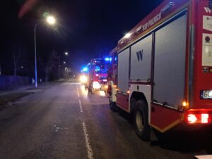 Pożar w Urzędzie Gminy Człuchów