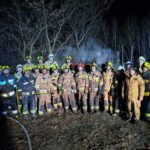 Pracowite święta dla złotowskich strażaków – dwa groźne pożary w powiecie