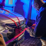 Powitanie nowego wozu strażackiego w OSP Żółtnica