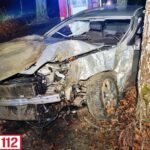 Poważny wypadek przy wjeździe do Storkowa w gminie Grzmiąca