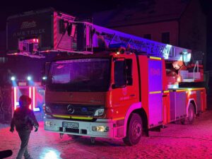 Powitanie nowego wozu w OSP Moryń