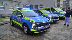 Nowe radiowozy szczecineckich policjantów
