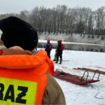 ,,Bezpieczne ferie” – pokazy ratownictwa lodowego w Koszalinie