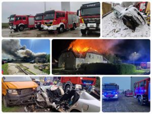 Wyjazdy jednostek OSP i PSP w powiecie człuchowskim – 2025