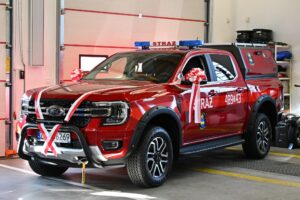 Druhowie z Węgorzyna otrzymali nowoczesnego pick-upa