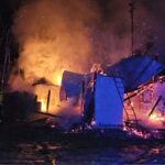 Pożar budynku gospodarczego w Grochowiskach