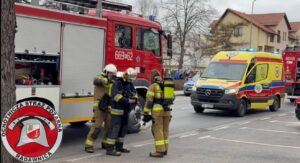 Pożar lokalu gastronomicznego w Złotowie