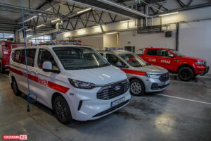 Nowe wozy Koszalińskich strażaków