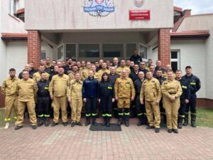 Szkolenie naczelników OSP w Ośrodku Szkolenia PSP w Bornem Sulinowie