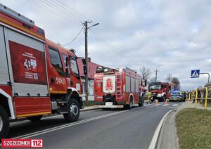 Wybuch gazu w Grzmiącej – dwie osoby w szpitalu