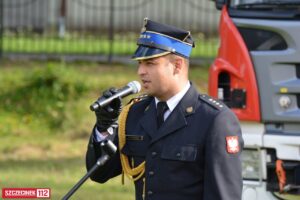 Zmiany w szczecineckiej straży pożarnej – odchodzi st. kpt. Michał Popowicz