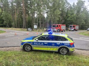 Poważny wypadek na trasie Koczała–Trzyniec. Cztery osoby poszkodowane