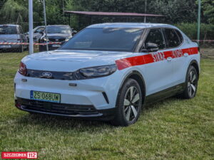 Elektryczny Ford Capri w strażackiej służbie
